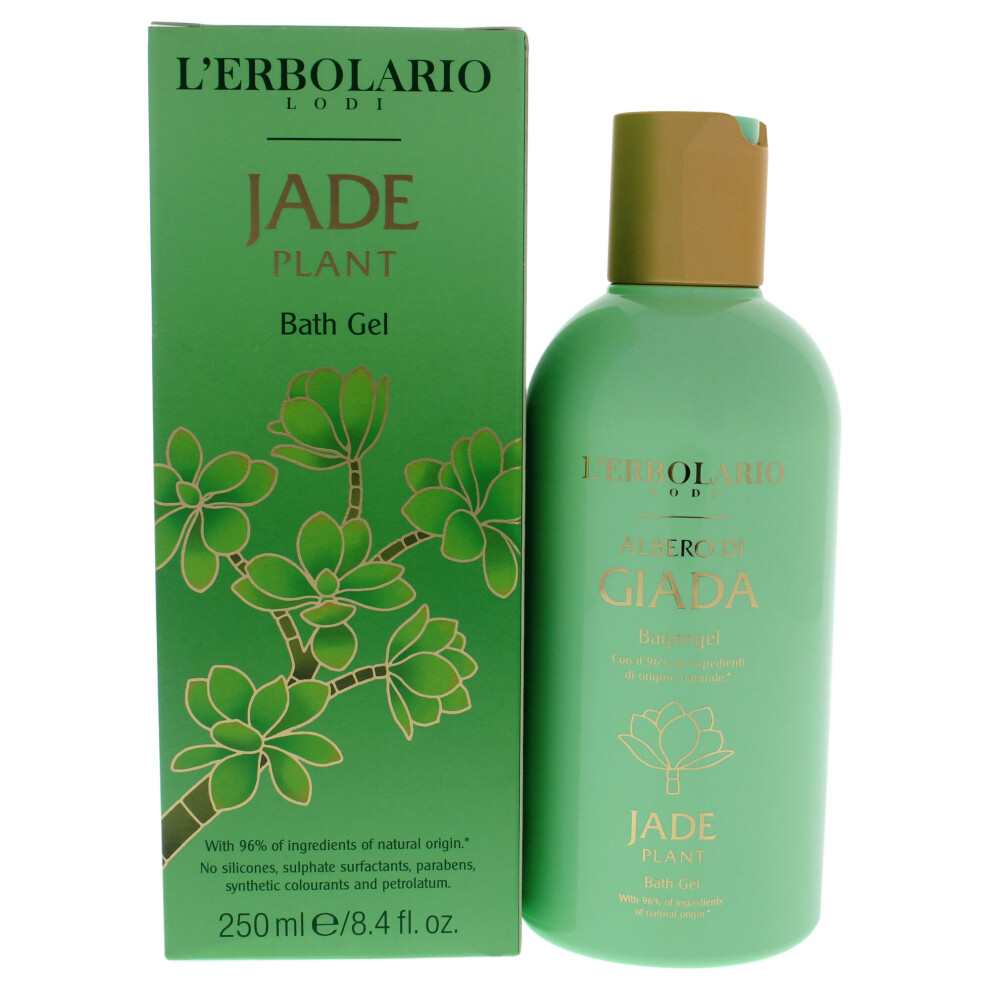 Lerbolario Jade Plant Bath Gel - 8.4 Oz Shower Gel