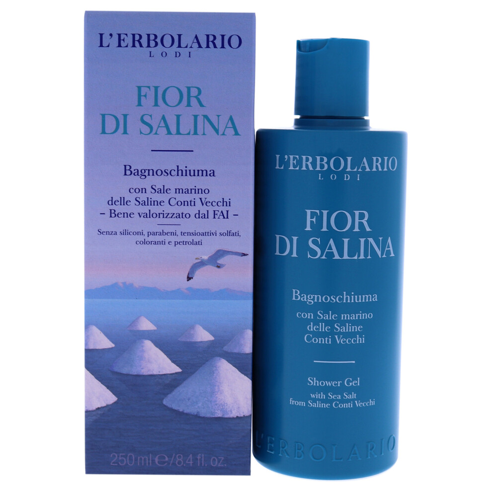 Lerbolario Fior Di Salina Shower Gel - 8.4 Oz Shower Gel