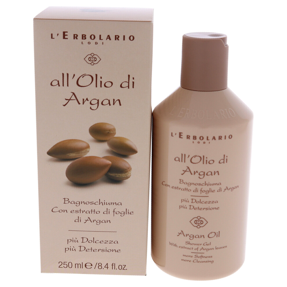 Lerbolario Argan Oil Shower Gel - 8.4 Oz Shower Gel