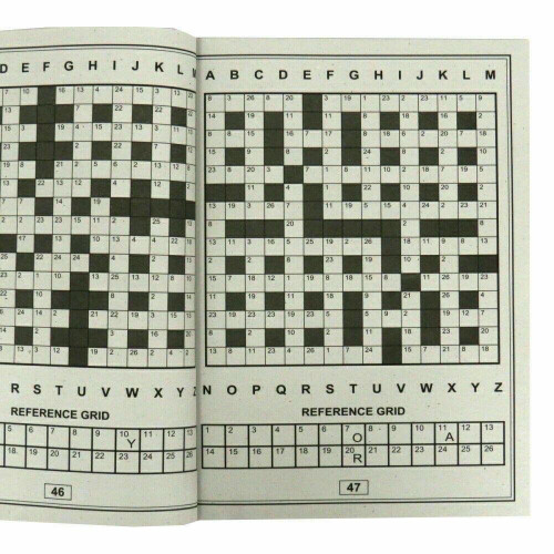 Jumbo Code Break Puzzle Books (Vols 1 & 2) - 258 Puzzles, Large Print, Laminated Covers 2