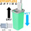 SPLASH FREE GREEN FLAT HEAD MICROFIBRE MOP BUCKET WITH HANDLE 360° ROTATE HEAD 3