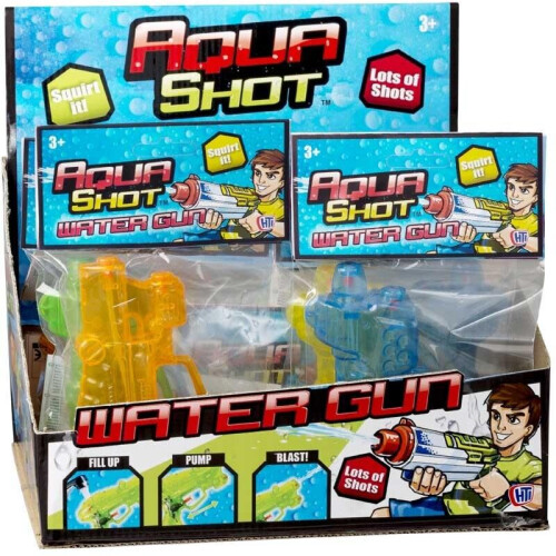 Aqua Shot Small Water Gun - Assorted 2
