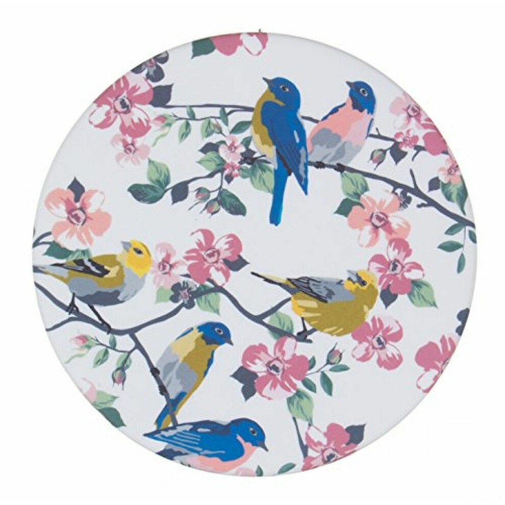 Trendz 2000 Mah Fashion Powerbank With Built-In Compact Mirror Vintage Bird Girl 4993193131285
