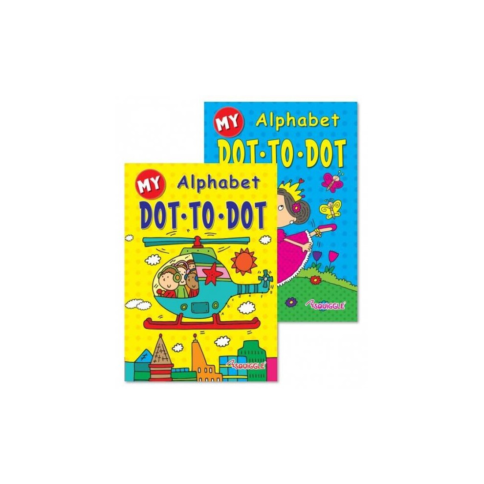 1x A4 Kids Dot To Dot Puzzle Book School Child Activity Children Kids Colouring