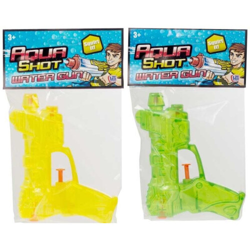 Aqua Shot Small Water Gun - Assorted 1
