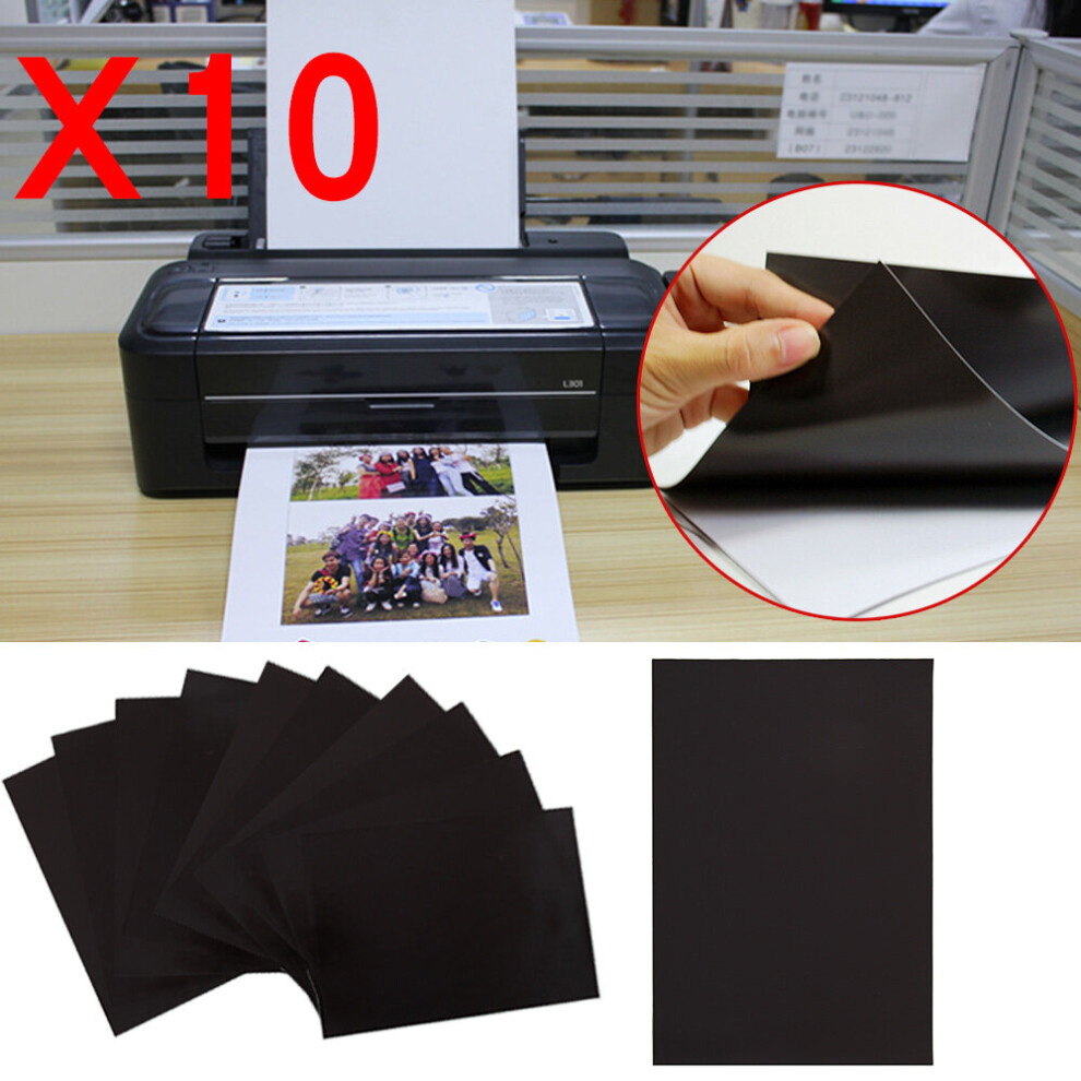 10pcs A4 Magnetic Sheets 0.4mm Strong Flexible Die Storage Crafts