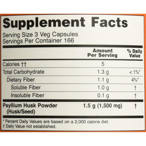NOW Foods NOW Foods, Ψύλλιου Χορτοχλωρίδιου Φιάλες, 500 mg, 500 Φυτικές Φιάλες 2