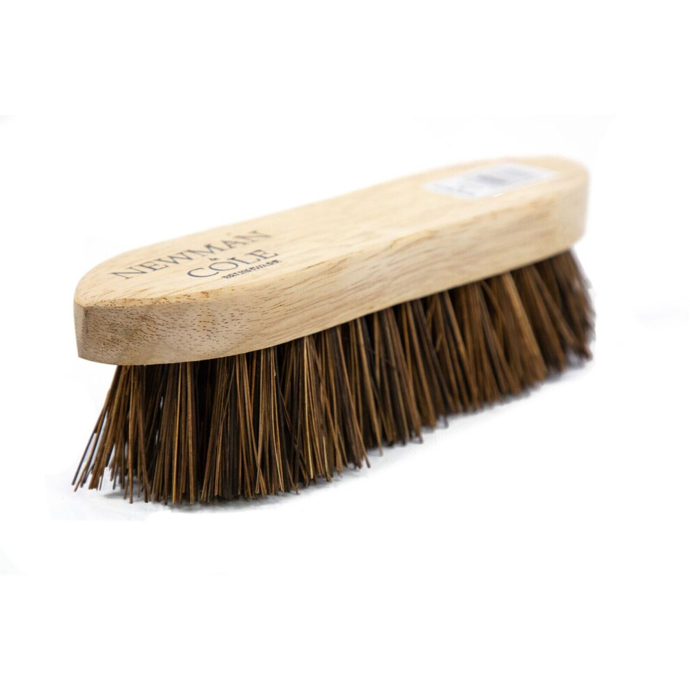 The Dustpan & Brush Store Newman And Cole Traditional Wooden Natural Bassine Floor Scrubbing Deck Brush