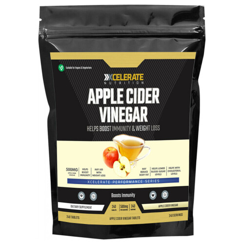 XCelerate Nutrition Apple Cider Vinegar 240 Tablets