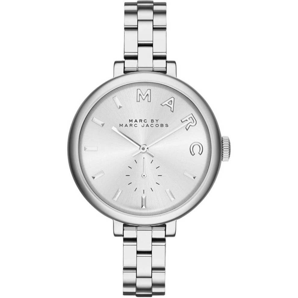 Marc Jacobs MBM3362 Sally Silver Dial Stainless Steel Ladies Watch