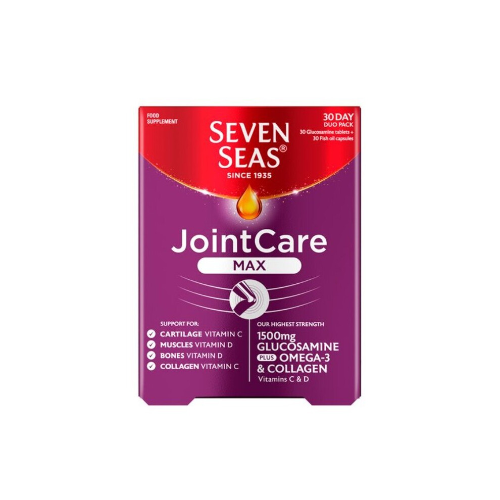 Seven Seas Joint Care Max 30 Glucosamine Tablets+30 Fish Oils Capsules