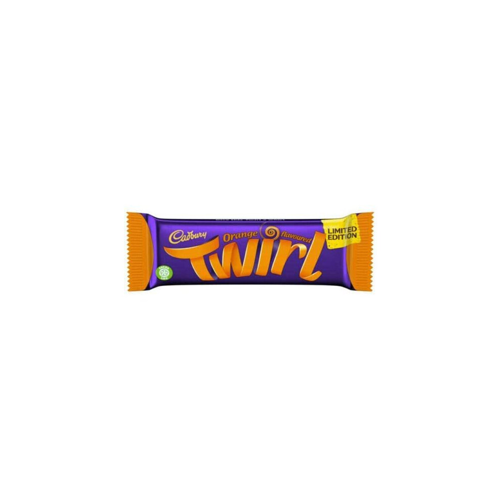 12x Cadbury Twirl Orange New Limited Edition