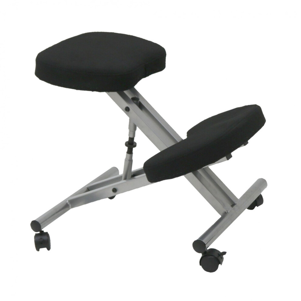 Oypla Black Kneeling Orthopaedic Office Chair | Ergonomic Stool