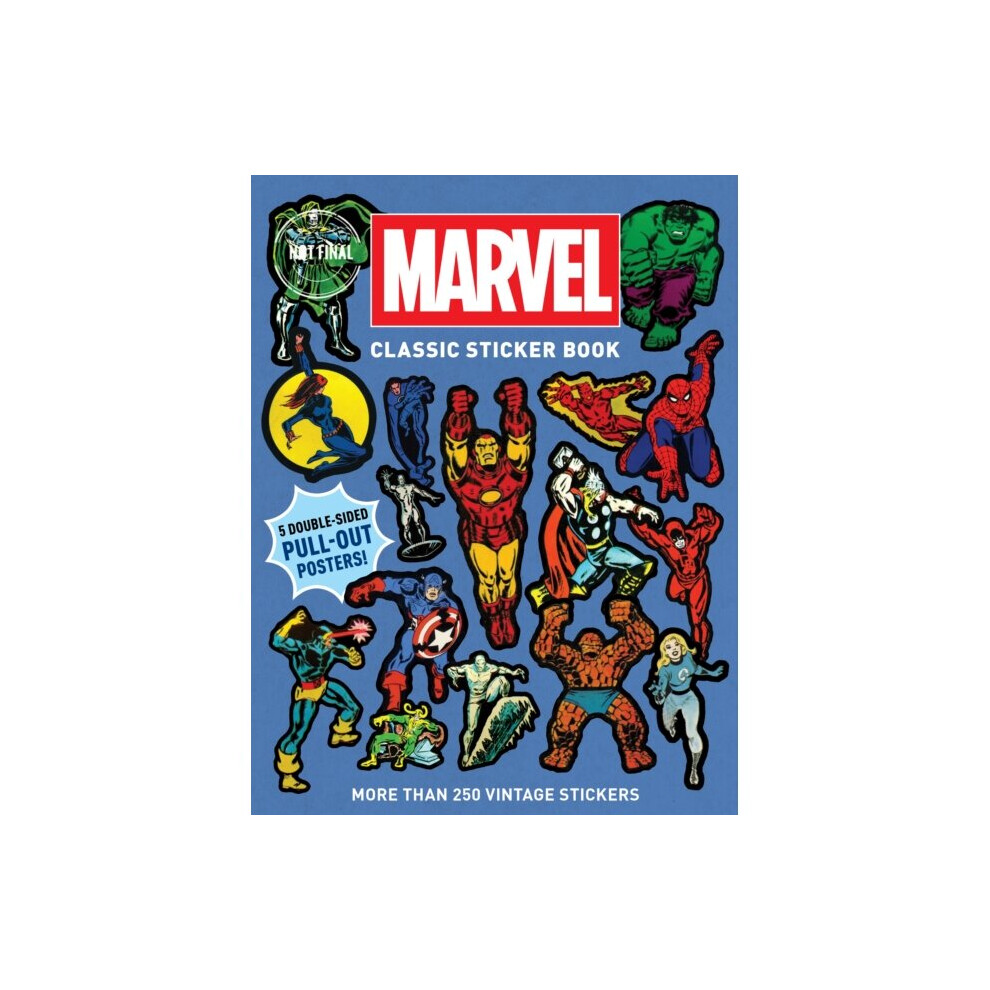 Marvel Classic Sticker Book by Marvel Entertainment-image-OPC-P679XBC-NEW
