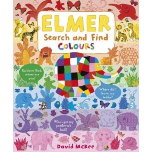 Elmer Search and Find Colours by McKee & David