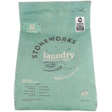 Grab Green, Stoneworks, Laundry Detergent Pods, Rain, 50 Loads, 750g