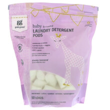 Grab Green, 50 Detergent Pods, Dreamy Rosewood with Essential Oils