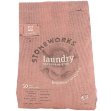 Grab Green, Stoneworks, Laundry Detergent Pods, Rose Petal, 50 Loads