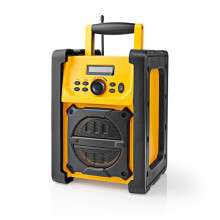 HEAVY DUTY Water Resistant Portable FM Bluetooth Radio Job Site Construction