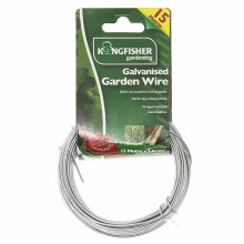 Heavy Duty Galvanised Garden Wire For Plants Fencing Trellis Wire 1.6Mm 15M