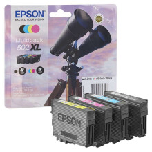 EPSON Multipack 502 XL - Fernglas - Schwarz, Cyan, Gelb, Magenta (C13T02W64020)