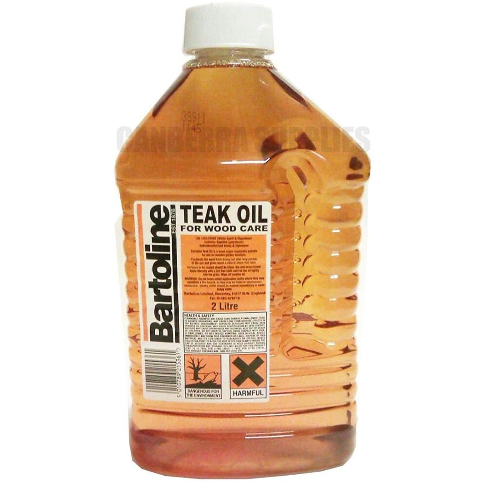 Bartoline Teak Oil 2 Litre