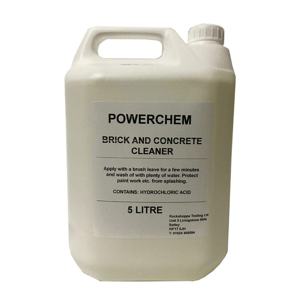 (5L) Brick Acid - Removes Cement Concrete Mortar Stains