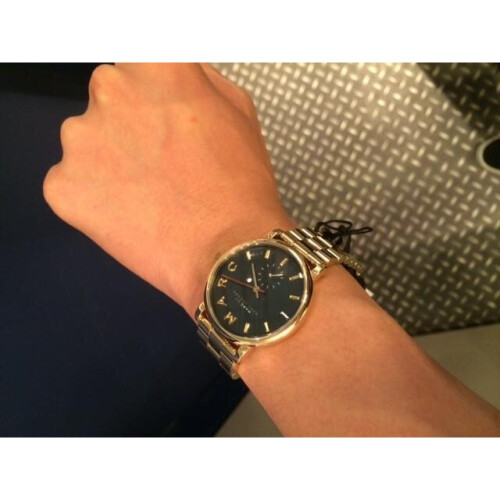 Marc Jacobs Marc Jacobs MBM3245 Baker grøn urskive guldtoneret damesur 2