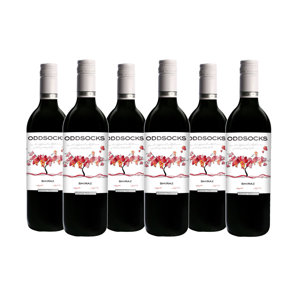 Oddsocks Shiraz by Berton Vineyards case of 6 x 75cl