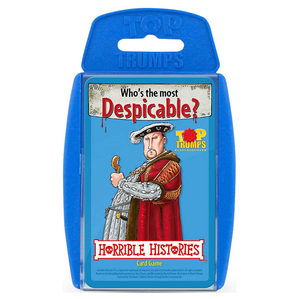 Horrible Histories Top Trumps Card Game