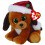 Ty TY Beanie Boo HOWLIDAYS - Χριστουγεννιάτικο Σκύλος με καπέλο - 6" 1