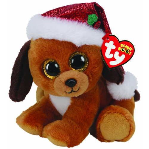 Ty TY Beanie Boo HOWLIDAYS - Χριστουγεννιάτικο Σκύλος με καπέλο - 6"