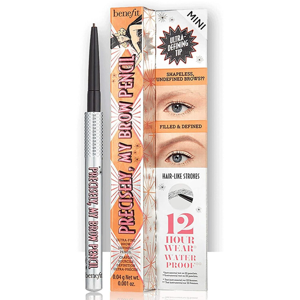 Benefit Precisely, My Brow Pencil (0.04g Mini, Shade 2) Warm Golden Blonde