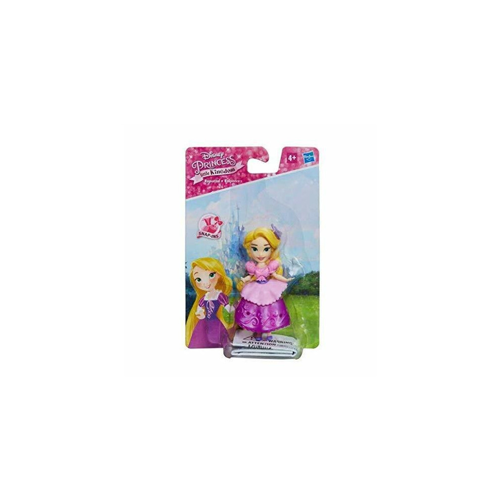 Disney Princess Rapunzel Little Kingdom With Snap- ins Piece Doll