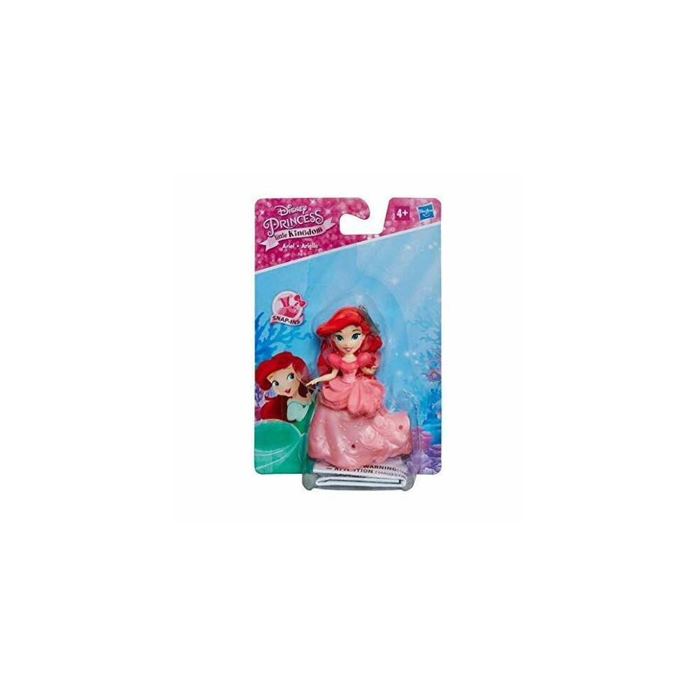 Hasbro Disney Princess Ariel Little Kingdom Doll With Snap-Ins Piece