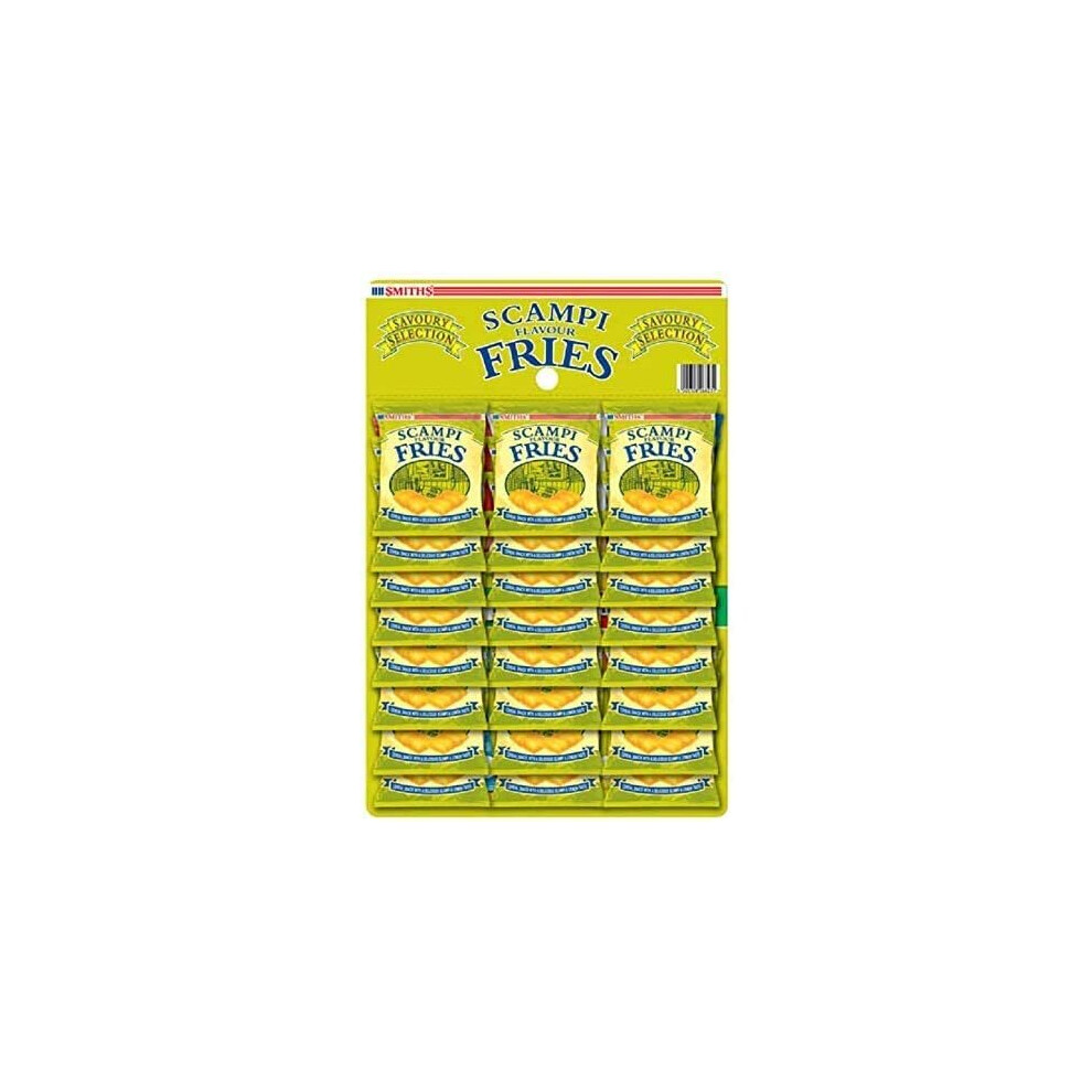 Smiths Savoury Snacks Scampi And Lemon Fries Carded Pub Favourites
