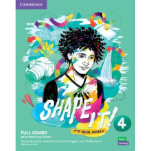 Shape It Level 4 Full Combo Students Book and Workbook with Practice Extra by Lewis & SamanthaVincen