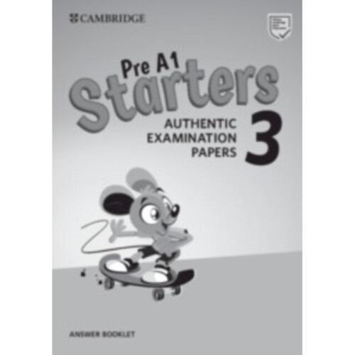 Pre A1 Starters 3 Answer Booklet