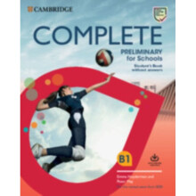 Complete Preliminary for Schools Students Book without Answers with Online Practice by Heyderman & E