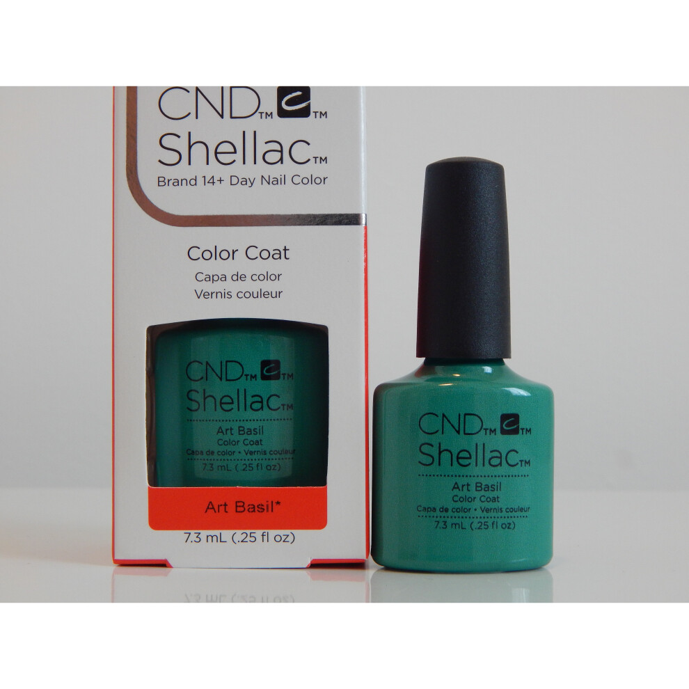 (ART BASIL) CND Shellac Color Coat UV/LED GEL BOXED 7.3ml