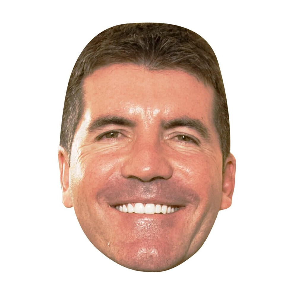 Simon cowell x factor celebrity party celebrity party face fancy dress