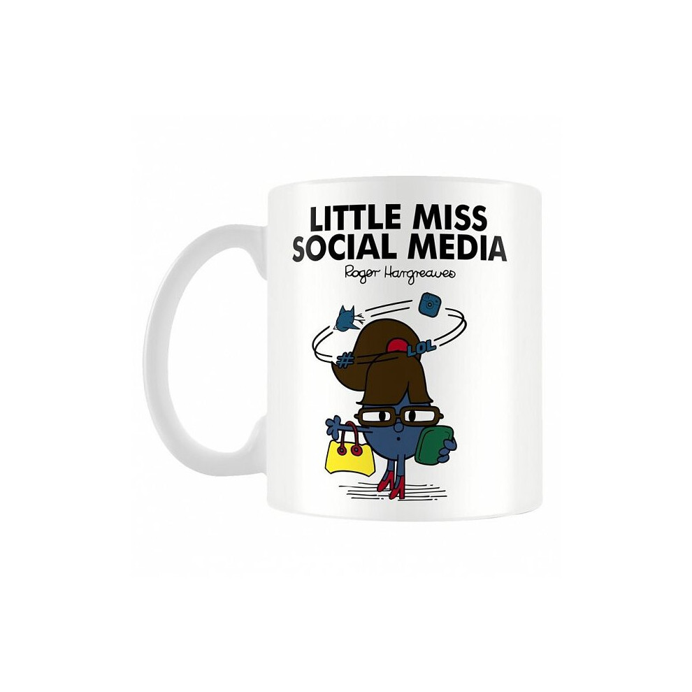 Little Miss Social Media Personalised Mug Cup