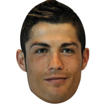 Christiano ronaldo celebrity party face fancy dress