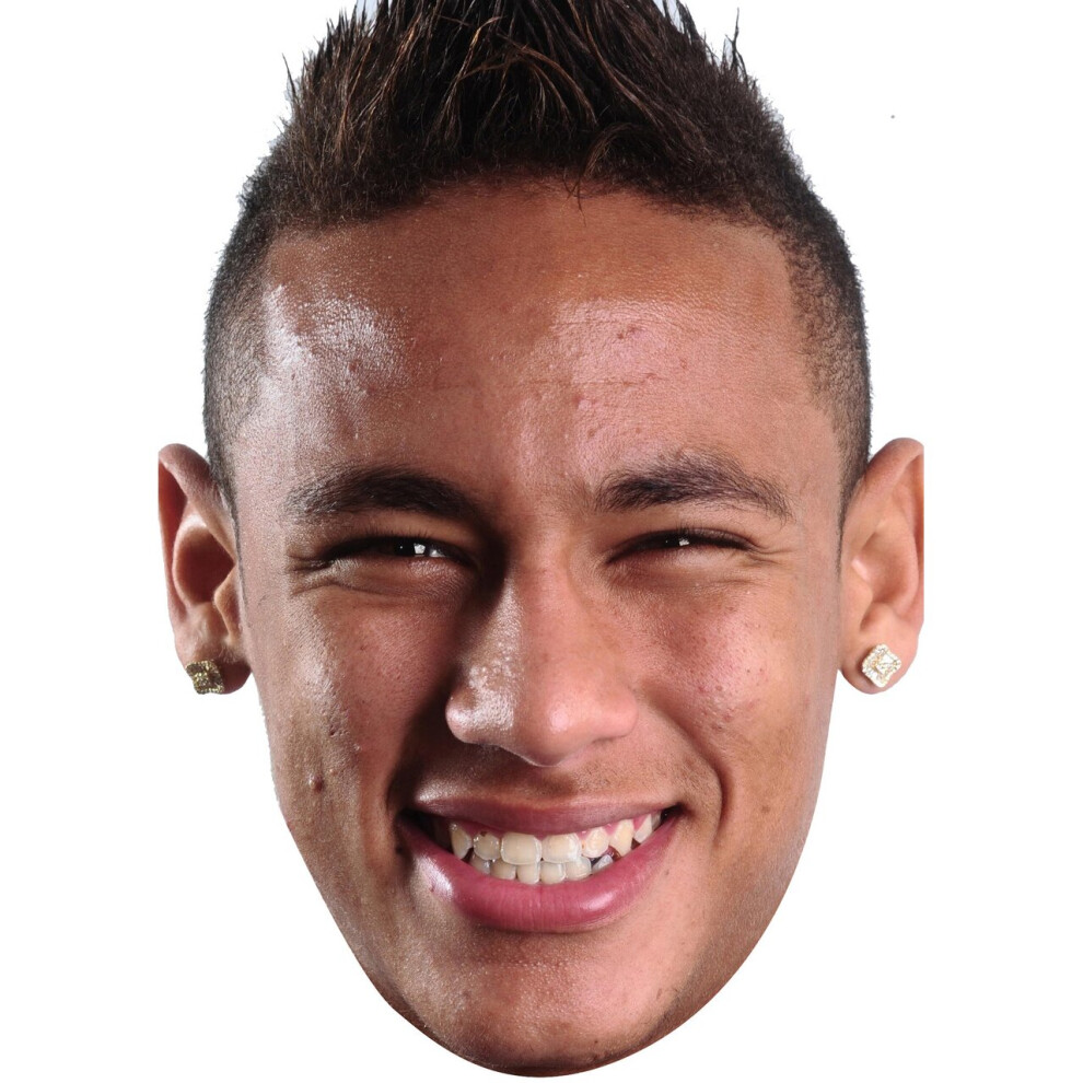 Neymar Jr Brazil Football Sensation celebrity Party Face Fancy Dress