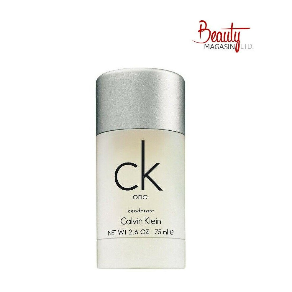 Calvin Klein Ck One 75G Deodorant Stick