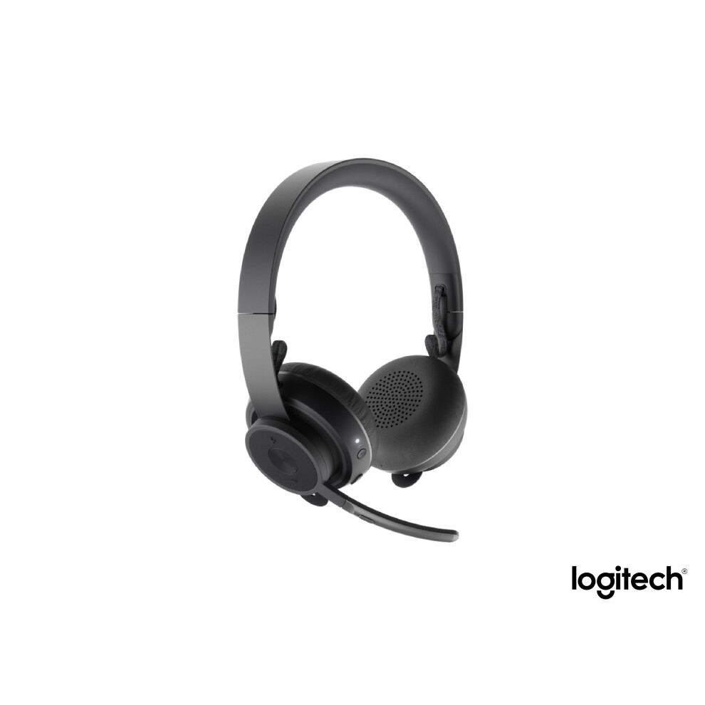 Refurbished Logitech Zone Wireless Ms - Headset - On-Ear - Bluetooth - Wireless - Active Noise Cancelling 981-000854