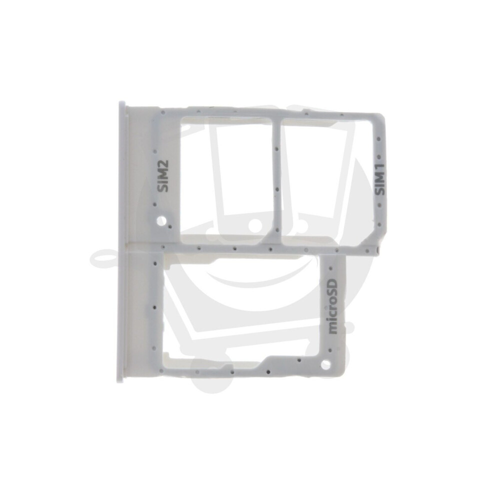 For Samsung Galaxy A20f Sm-A205f Sim Tray In Silver 7437135856838