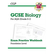 Grade 9-1 GCSE Biology AQA Exam Practice Workbook - Foundation by Books & CGP