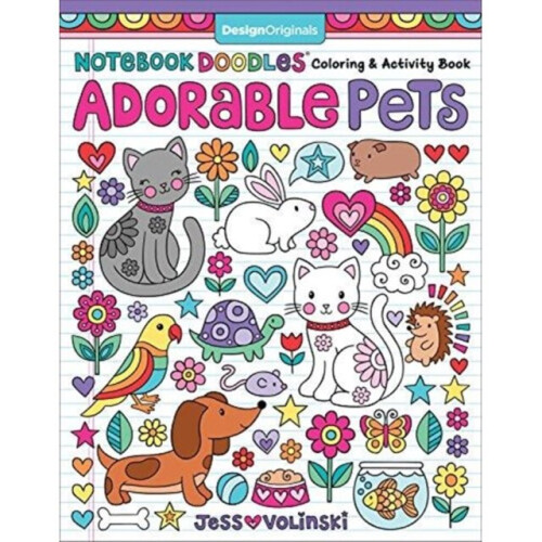 Notebook Doodles Adorable Pets by Volinski & Jess