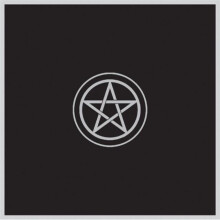 Tapis Noir 80 X 80 Cm Pentacle
